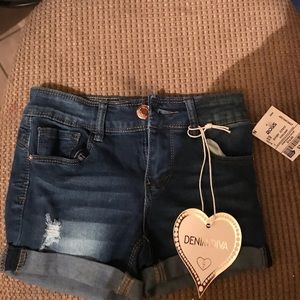 Girls Denim Shorts —Ross